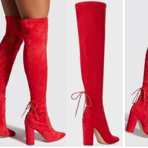 Cristal Thigh High Stretch Boot - Picture 6 of 9